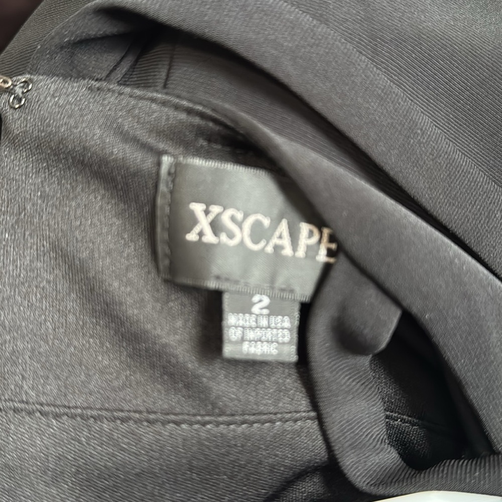 XSCAPE BLACK BODYCON DRESS - Picture 9 of 10